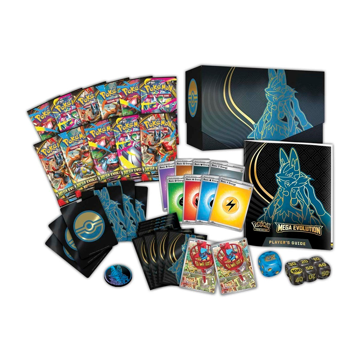 Pokémon TCG: Mega Evolution Elite Trainer Box (Mega Lucario)