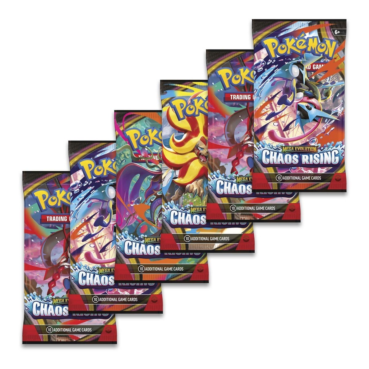 Pokémon TCG: Mega Evolution-Chaos Rising Booster Bundle