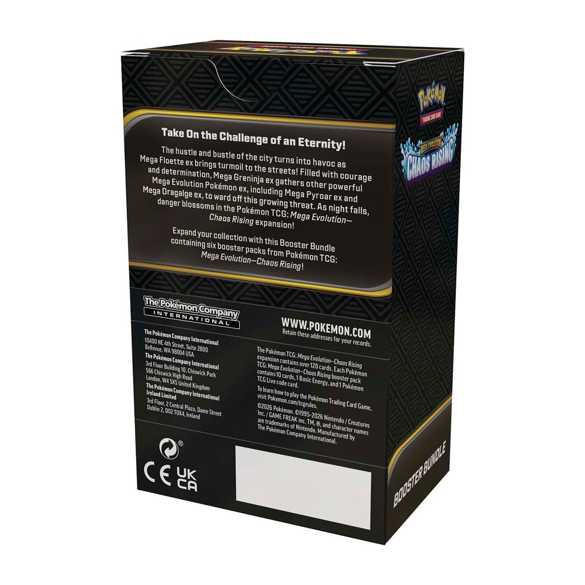 Pokémon TCG: Mega Evolution-Chaos Rising Booster Bundle