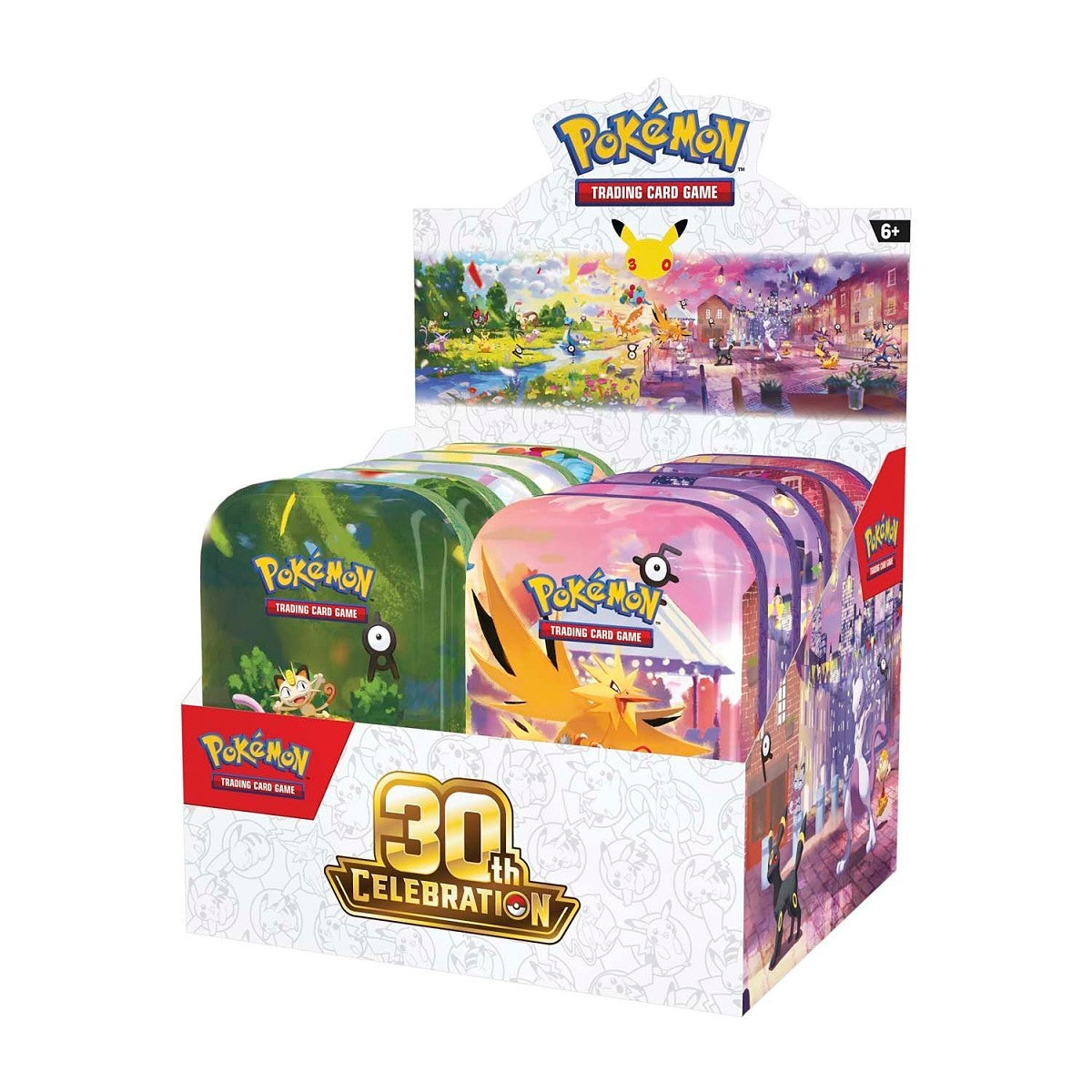 Pokémon TCG: 30th Celebration Mini Tins (10-Pack)